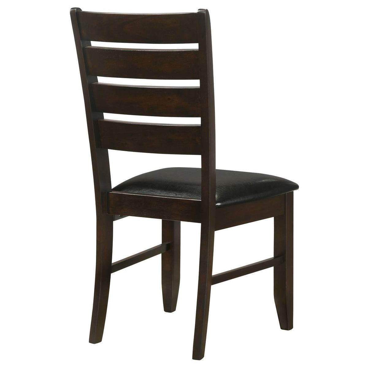 102722 Dalila Wood Dining Side Chair Cappuccino (Set of 2)