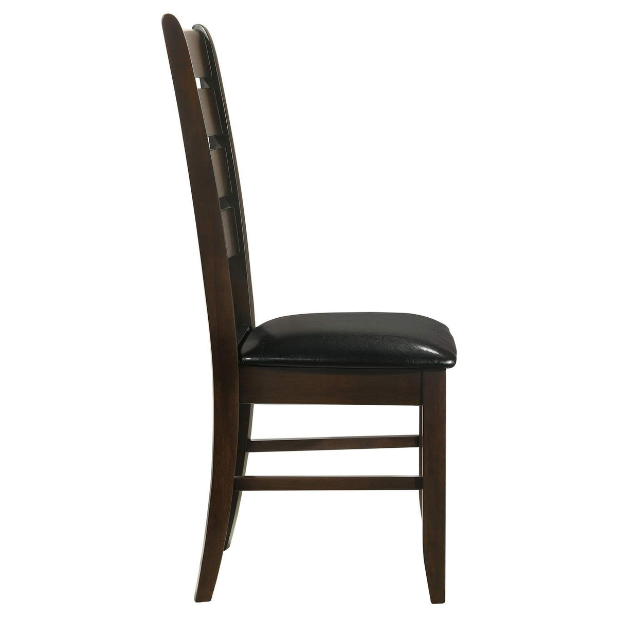 102722 Dalila Wood Dining Side Chair Cappuccino (Set of 2)