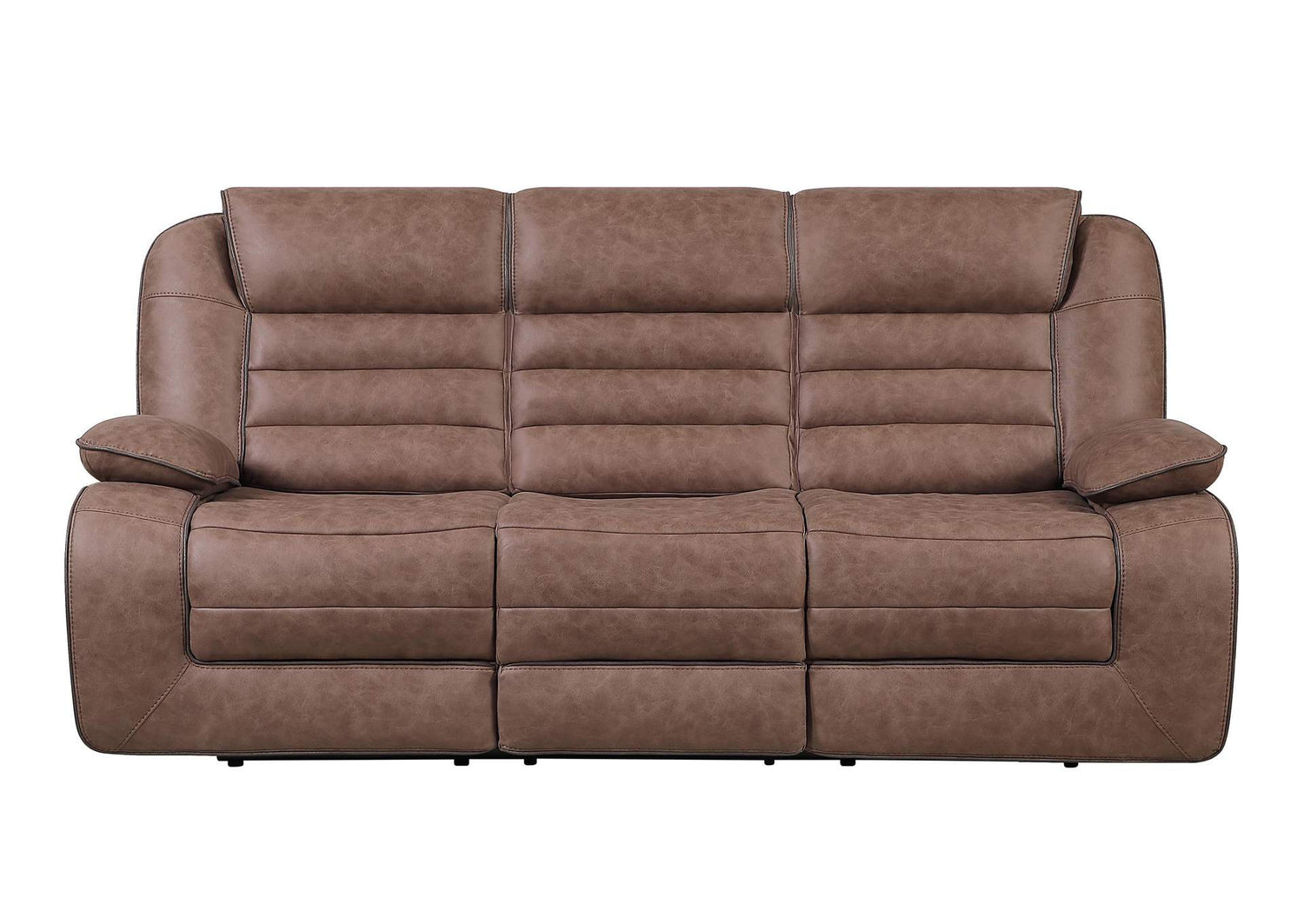 U2250-BROWN-RS U2250 BROWN RECLINING SOFA