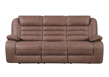 U2250-BROWN-RS U2250 BROWN RECLINING SOFA