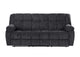 U6000-BLACK-RS-N U6000 BLACK RECLINING SOFA