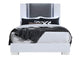 YLIME-SMOOTH_WHITE-QB_W_LED-N YLIME SMOOTH WHITE QUEEN BED WITH LED FULLY SLATTED