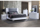 YLIME-SMOOTH_WHITE-KB_DR_MR_NS-N YLIME SMOOTH WHITE KING BED, DRESSER, MIRROR, NIGHTSTAND