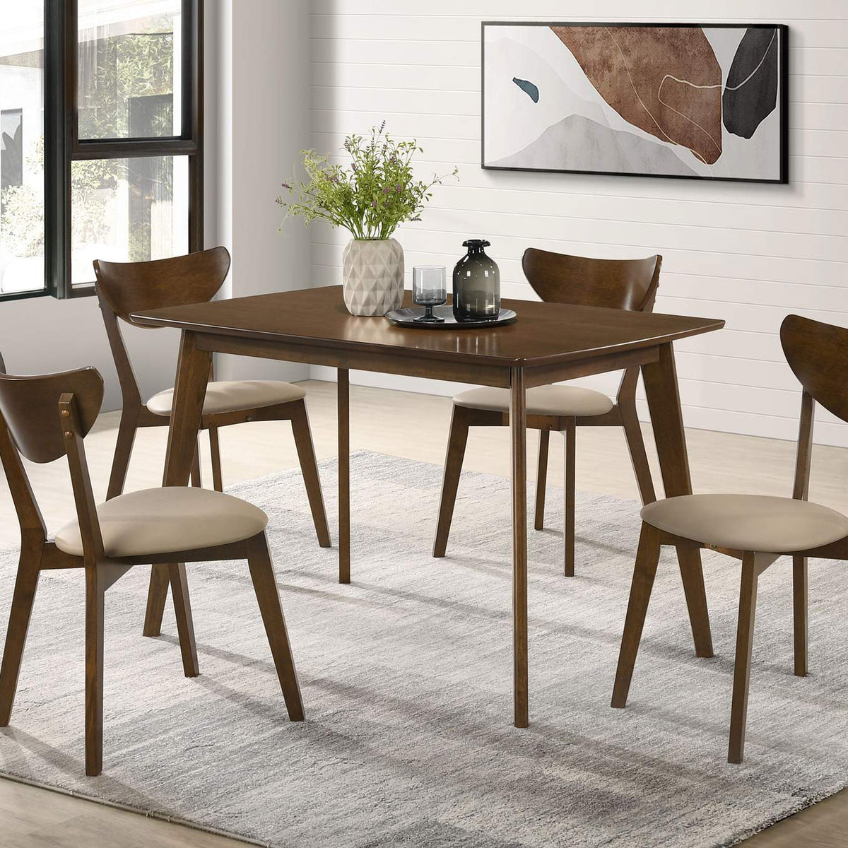 103061 Kersey Rectangular 47-inch Wood Dining Table Chestnut