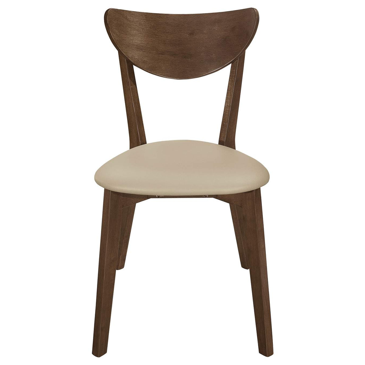 103062 Kersey Wood Dining Side Chair Chestnut (Set of 2)