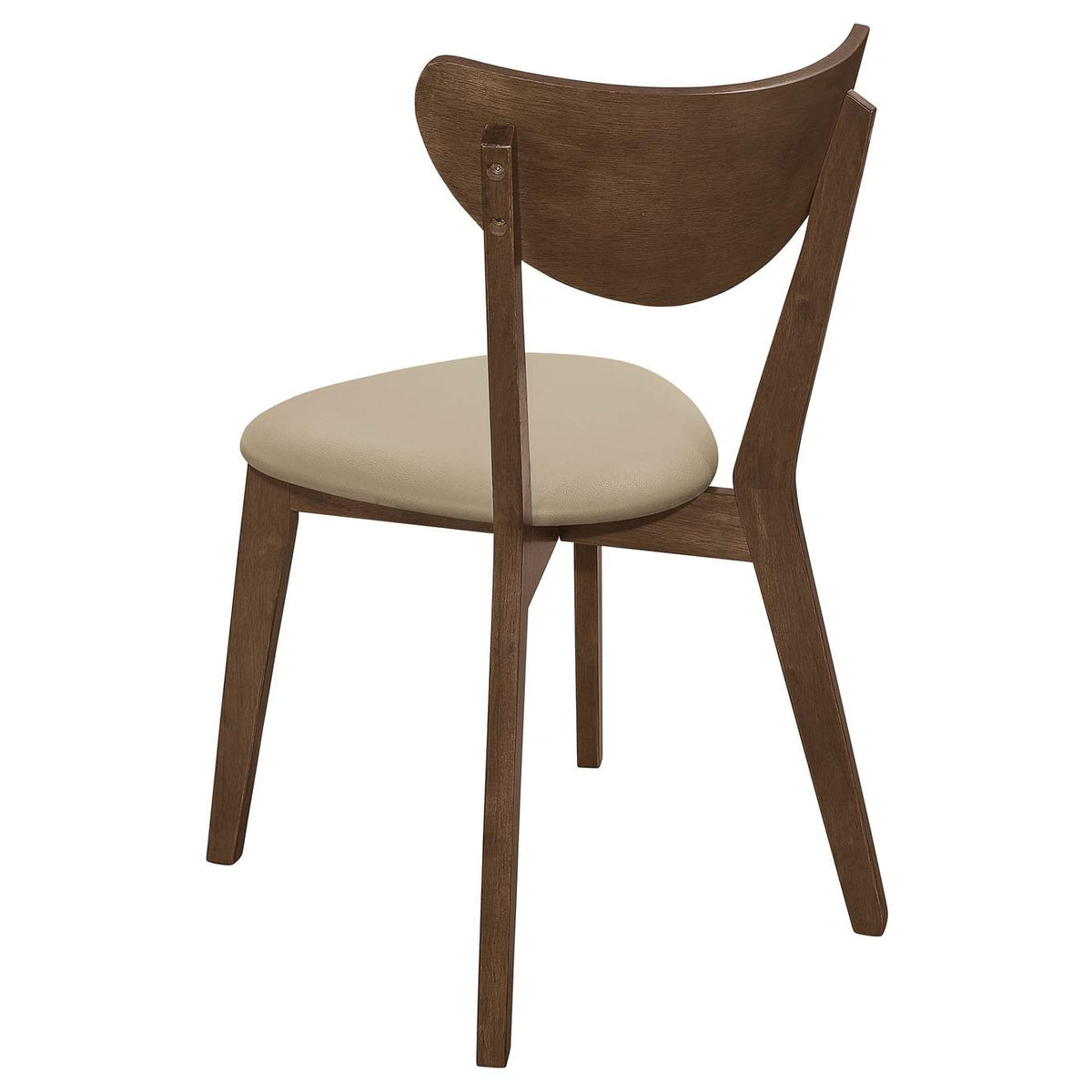 103062 Kersey Wood Dining Side Chair Chestnut (Set of 2)