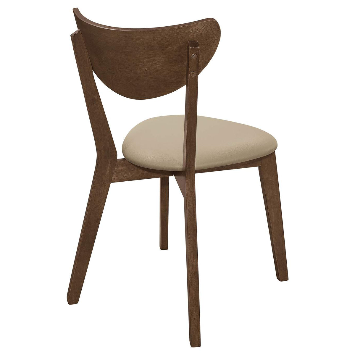103062 Kersey Wood Dining Side Chair Chestnut (Set of 2)