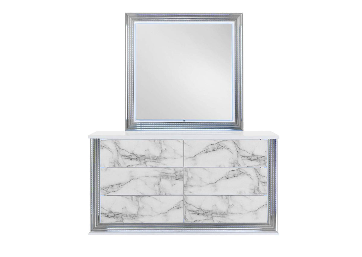 YLIME-WHITE_MARBLE-MR_W_LED YLIME WHITE MARBLE MIRROR WITH LED