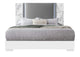 YLIME-WHITE_MARBLE-KB_W_LED-N YLIME WHITE MARBLE KING BED FULLY SLATTED WITH LED