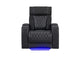 U8611-BLANCHE_CHAR-PR_W_PHR_LED U8611 BLANCHE CHARCOAL POWER RECLINER WITH POWER HEADREST AND LED