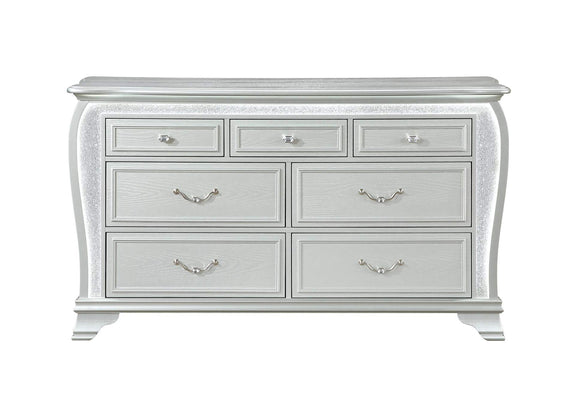 ARIA-SILVER-DR_W_LED ARIA SILVER DRESSER WITH LED