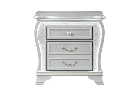 ARIA-SILVER-NS_W_LED ARIA SILVER NIGHTSTAND WITH LED
