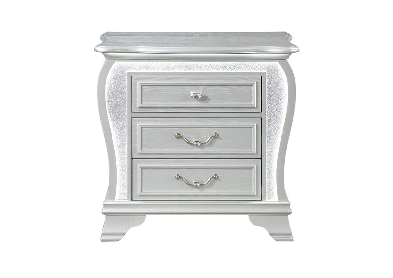ARIA-SILVER-NS_W_LED ARIA SILVER NIGHTSTAND WITH LED