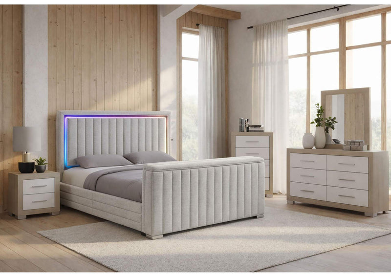 ELIAS_EMMA-TV-NATURAL-QBG ELIAS - EMMA TV FB NATURAL QUEEN BED GROUP