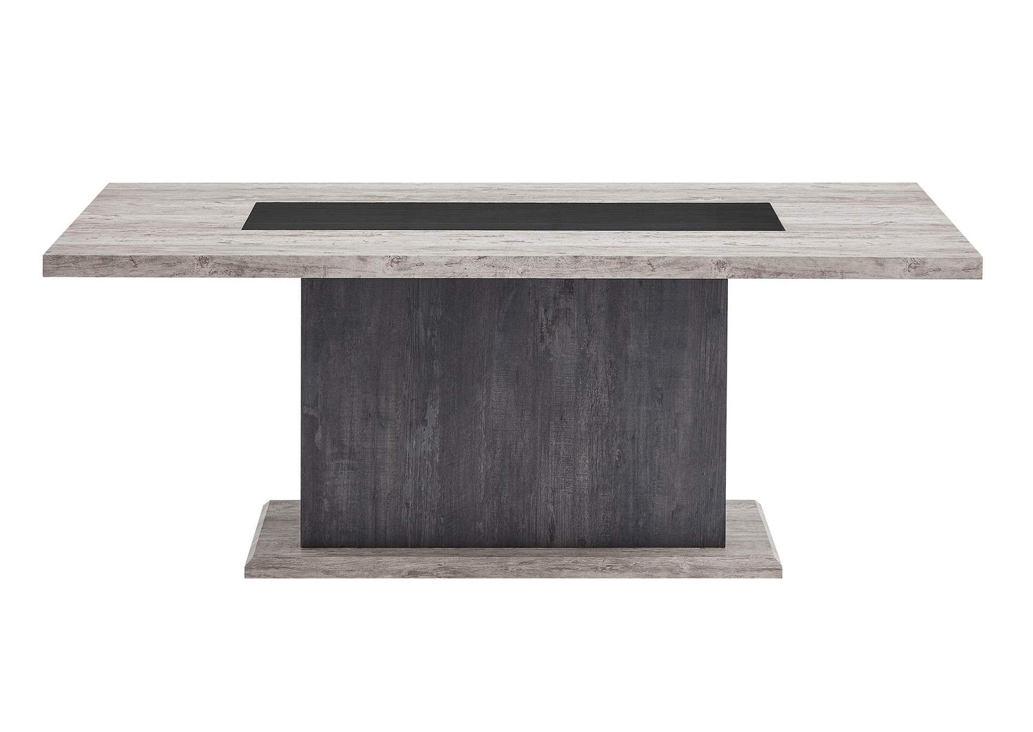 D8030DT D8030 DINING TABLE WITH STORAGE DRAWERS AND STORAGE DOOR