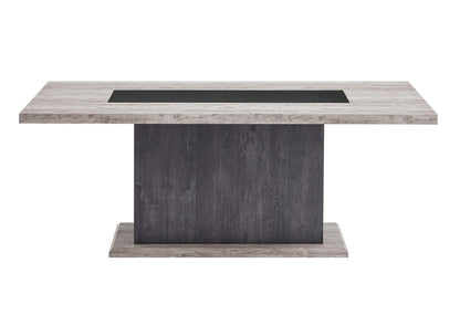 D8030DT D8030 DINING TABLE WITH STORAGE DRAWERS AND STORAGE DOOR