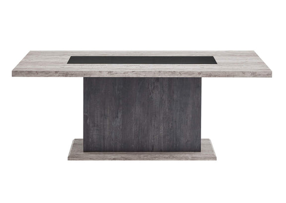 D8030DT D8030 DINING TABLE WITH STORAGE DRAWERS AND STORAGE DOOR