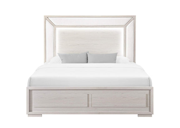 CLARA-BEIGE-KB_W_LED CLARA BEIGE KING BED WITH LED
