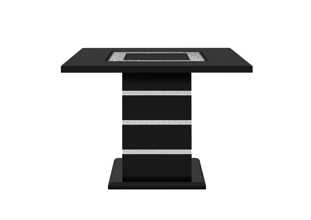 MONACO-BT-BLK-CLMN MONACO BLACK BAR TABLE COLUMN