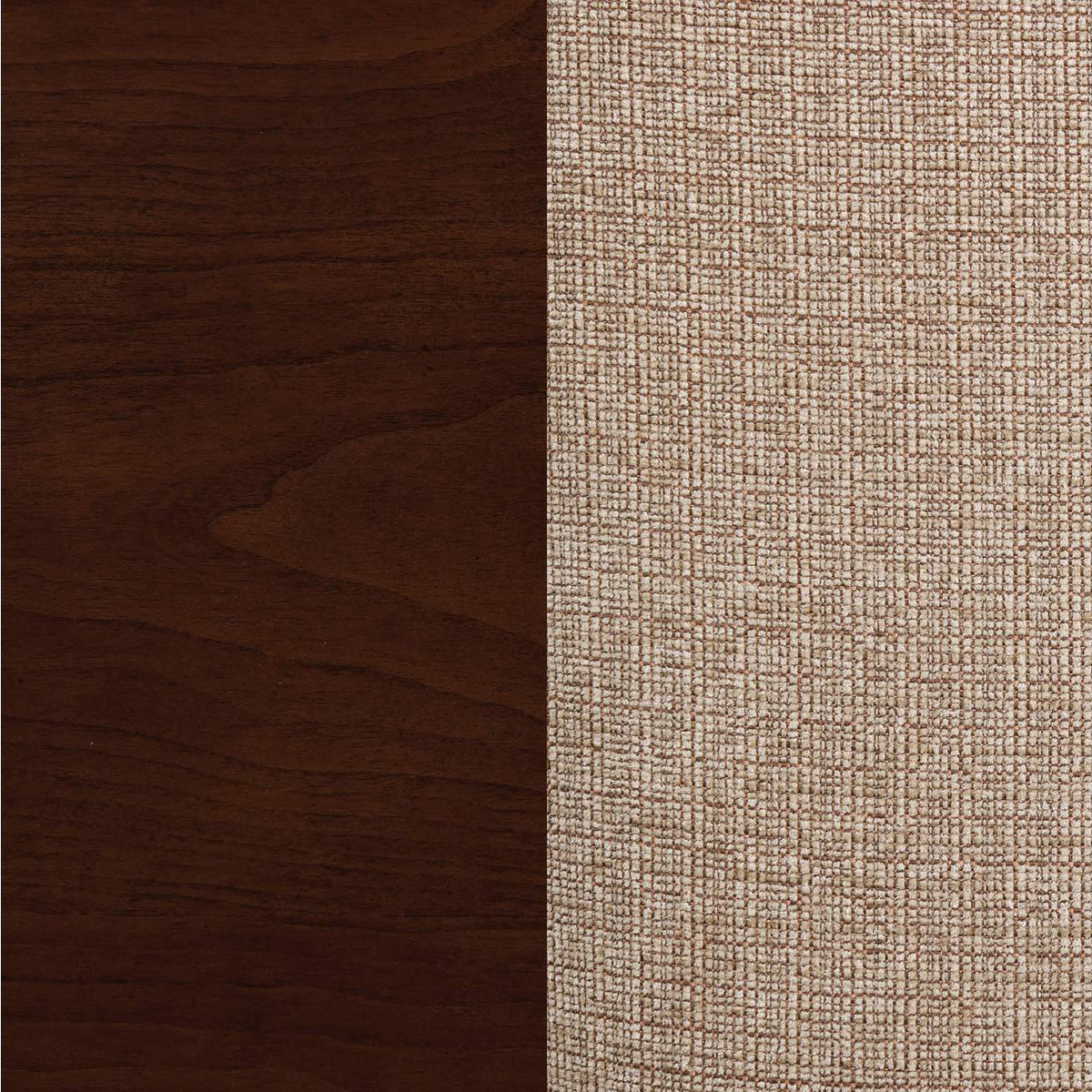 105279 Lavon Wood Counter Height Dining Chair Tan and Espresso (Set of 2)