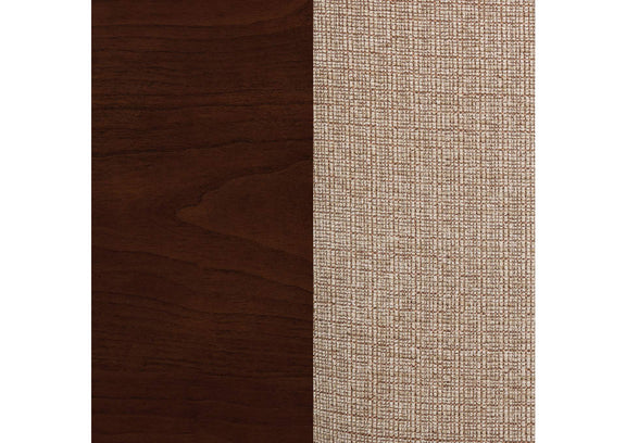 105279 Lavon Wood Counter Height Dining Chair Tan and Espresso (Set of 2)