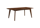 105351-S5 Malone 5-piece Rectangular Dining Table Set Dark Walnut