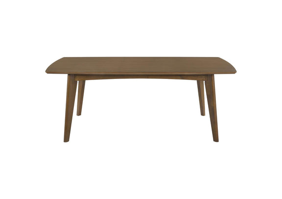 105351 Malone Rectangular 78-inch Wood Dining Table Dark Walnut