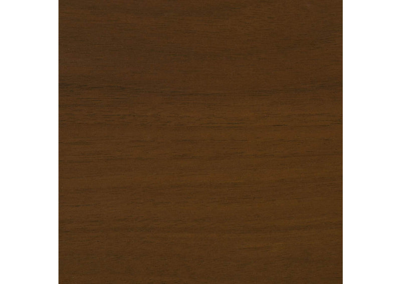 105352 Malone Padded Wood Dining Arm Chair Dark Walnut (Set of 2)