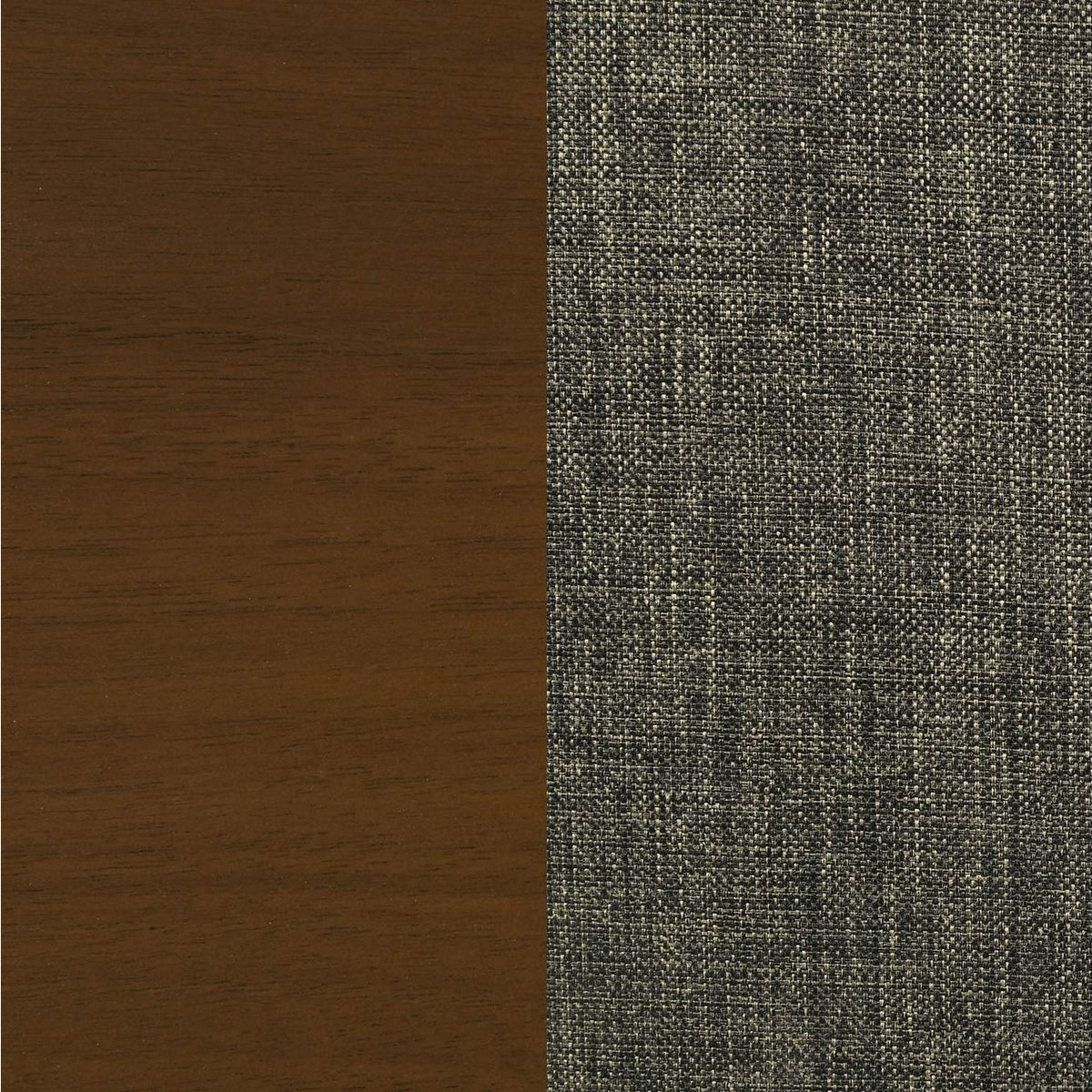 105352 Malone Padded Wood Dining Arm Chair Dark Walnut (Set of 2)