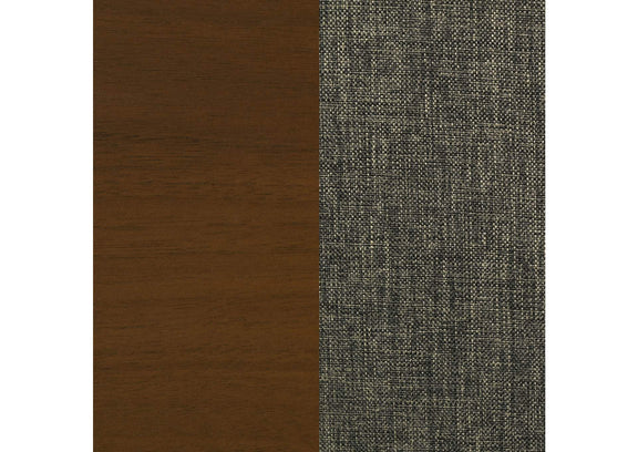 105352 Malone Padded Wood Dining Arm Chair Dark Walnut (Set of 2)