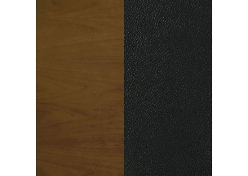105362 Jedda Wood Dining Side Chair Dark Walnut (Set of 2)