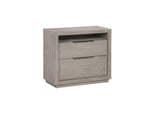 AZBX81 Oxford Two - Drawer Nightstand In Mineral