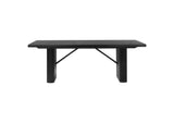 106251-S7 Catherine 7-piece Rectangular Dining Table Set Black