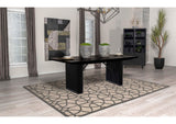 106251 Catherine Rectangular 84-inch Wood Dining Table Black
