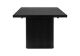 106251 Catherine Rectangular 84-inch Wood Dining Table Black