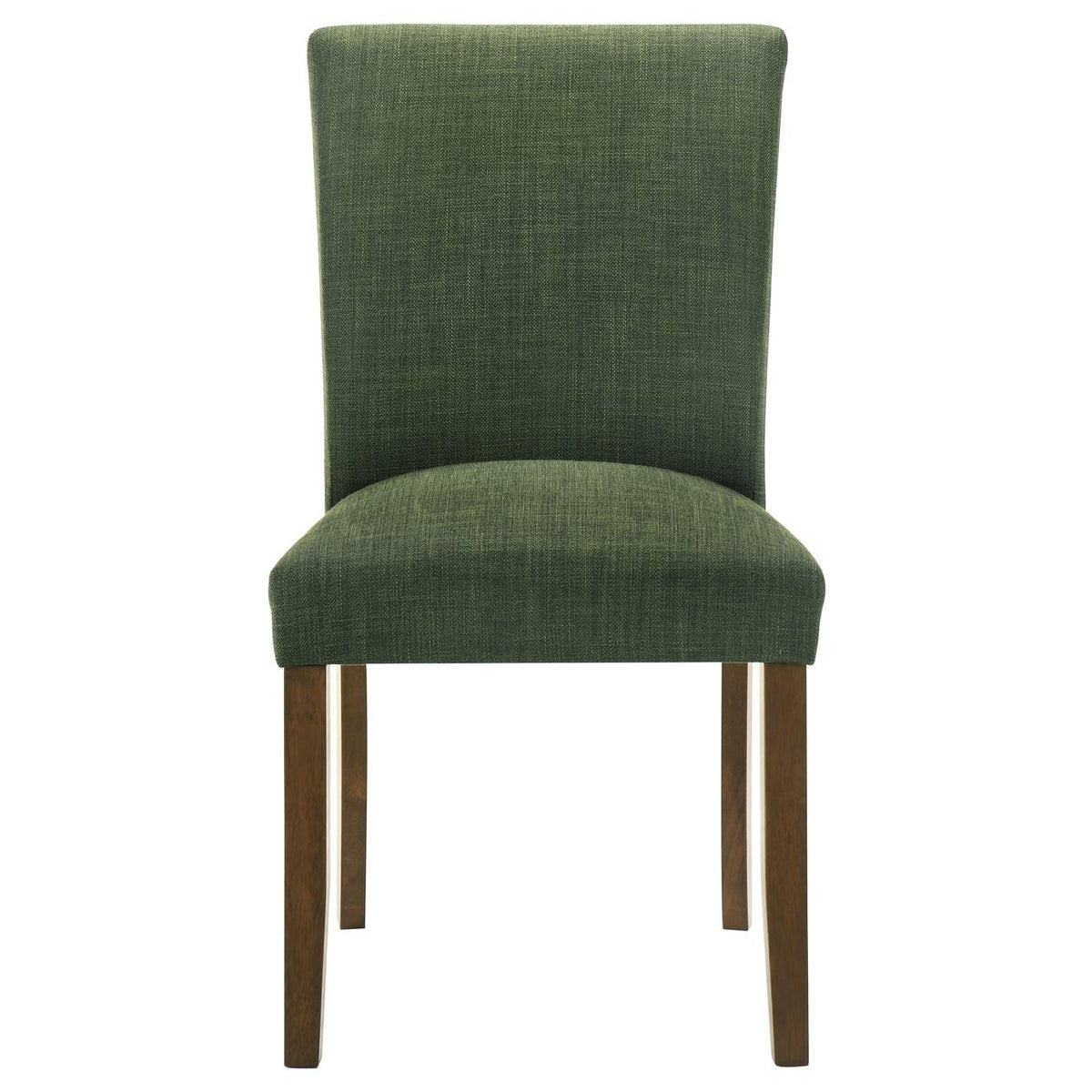 106378 Paxton Upholstered Dining Side Chair Green (Set of 2)