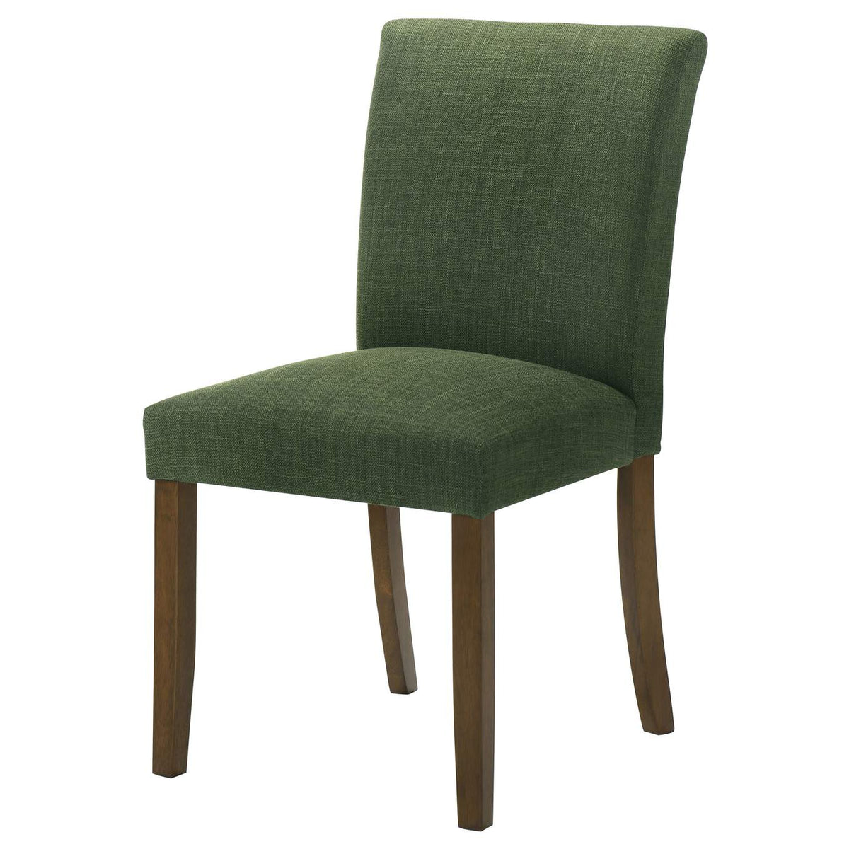 106378 Paxton Upholstered Dining Side Chair Green (Set of 2)