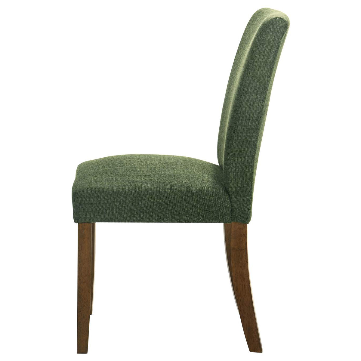 106378 Paxton Upholstered Dining Side Chair Green (Set of 2)