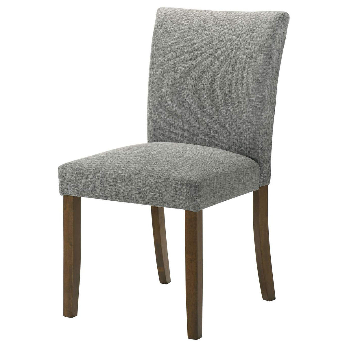 106379 Paxton Upholstered Dining Side Chair Grey (Set of 2)