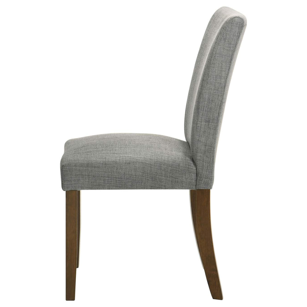 106379 Paxton Upholstered Dining Side Chair Grey (Set of 2)