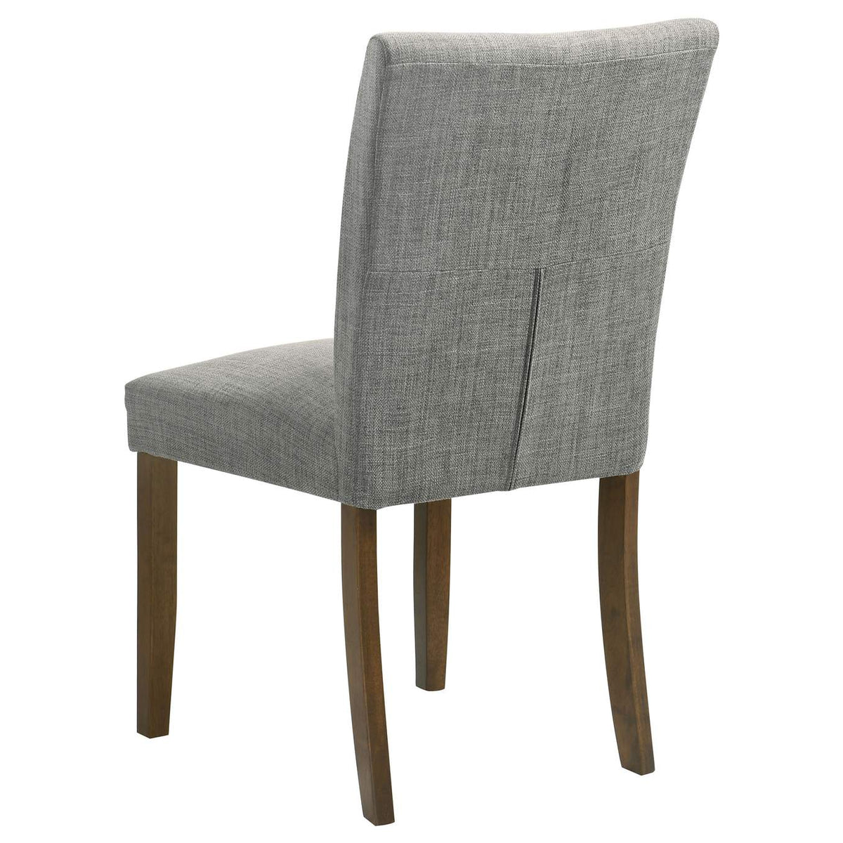 106379 Paxton Upholstered Dining Side Chair Grey (Set of 2)
