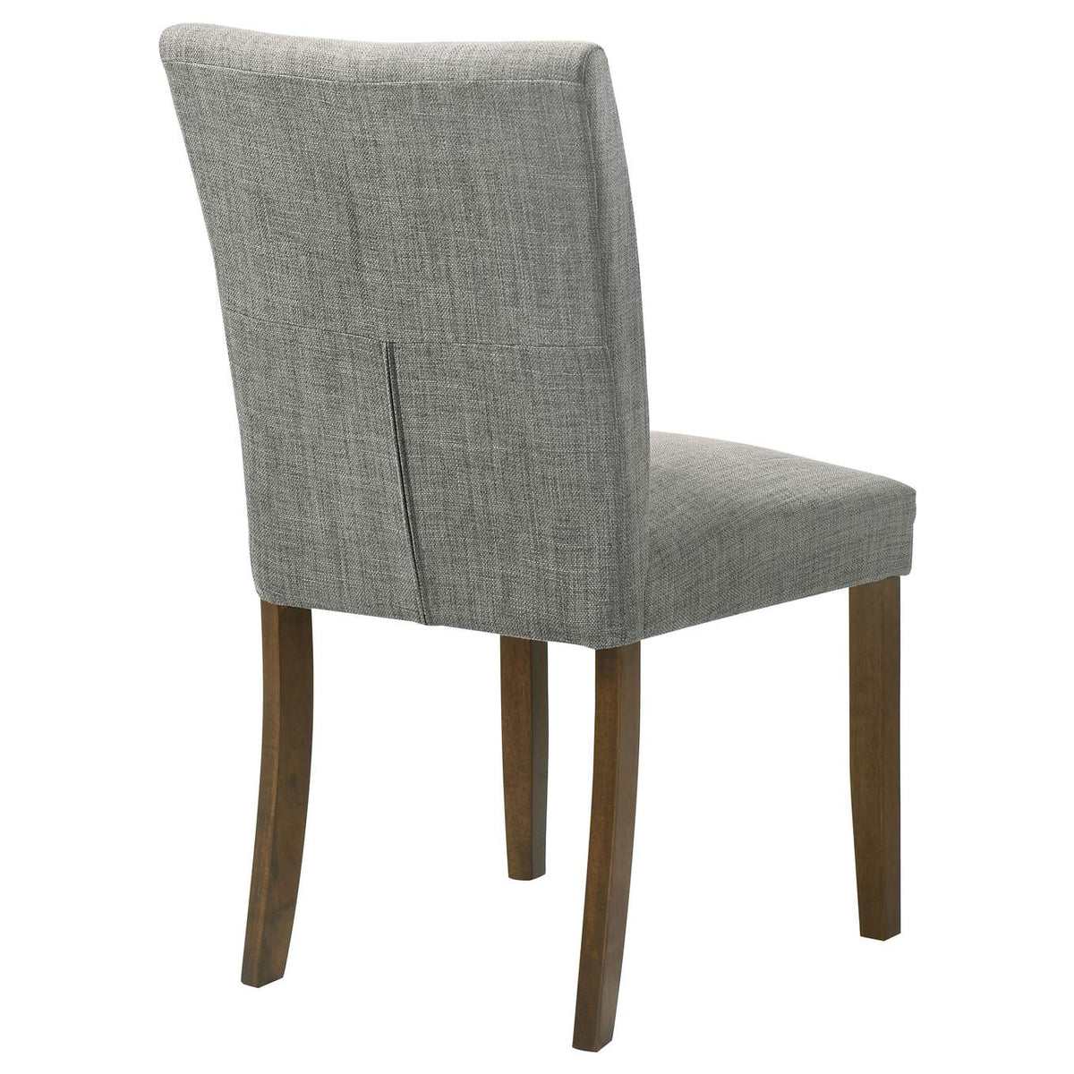 106379 Paxton Upholstered Dining Side Chair Grey (Set of 2)