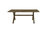 106381-S5 Alston 5-piece Rectangular Dining Table Set Knotty Nutmeg