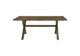 106381-S6 Alston 6-piece Rectangular Dining Table Set Knotty Nutmeg