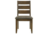 106382 Alston Wood Dining Side Chair Knotty Nutmeg (Set of 2)