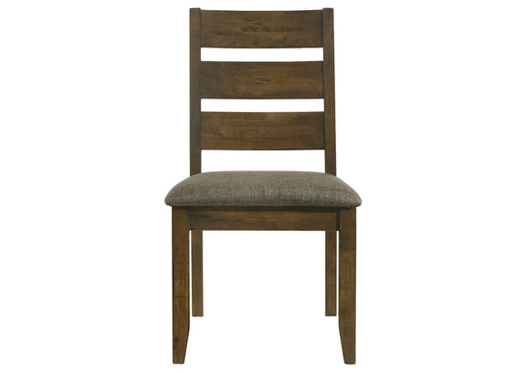 106382 Alston Wood Dining Side Chair Knotty Nutmeg (Set of 2)