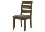 106382 Alston Wood Dining Side Chair Knotty Nutmeg (Set of 2)