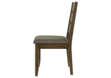 106382 Alston Wood Dining Side Chair Knotty Nutmeg (Set of 2)