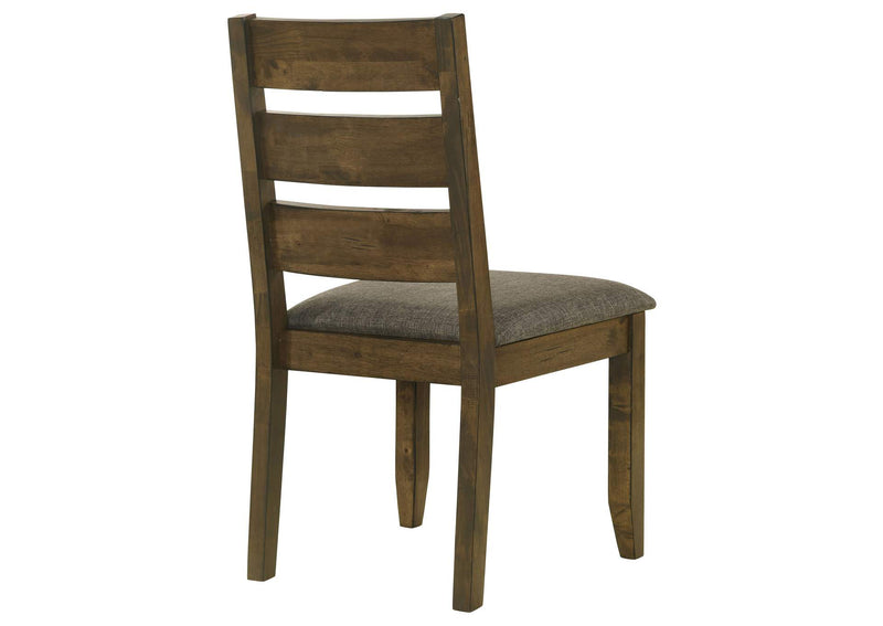 106382 Alston Wood Dining Side Chair Knotty Nutmeg (Set of 2)
