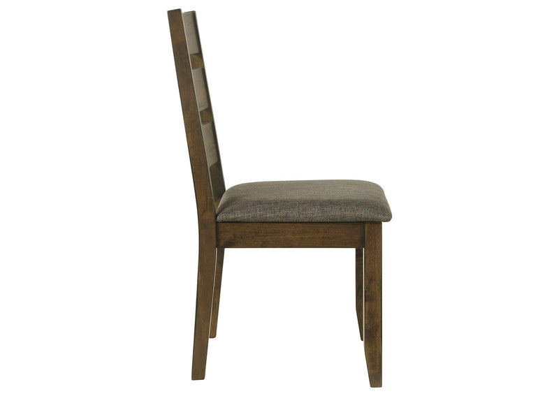 106382 Alston Wood Dining Side Chair Knotty Nutmeg (Set of 2)